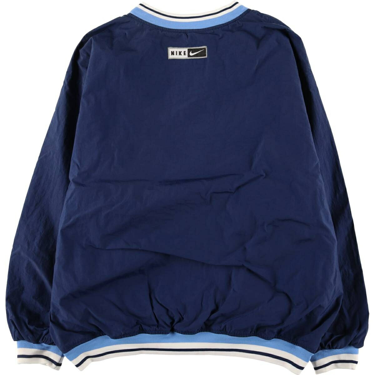 古着 90年代 ナイキ NIKE Vネック ナイロンプルオーバー メンズXXL相当