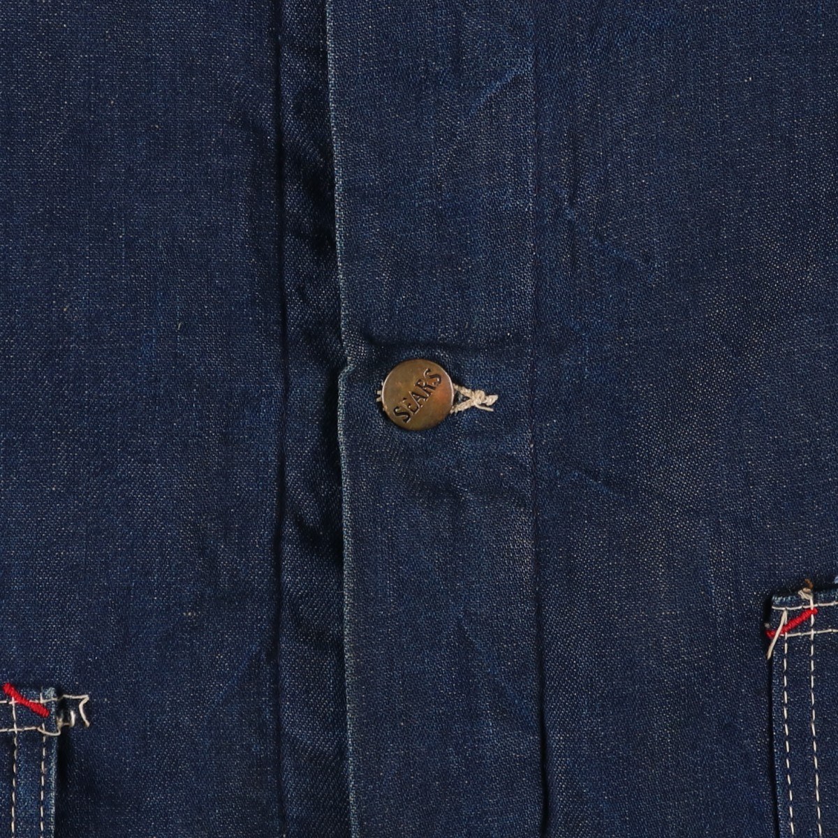 古着 70年代 シアーズ Sears WORKN LEISURE バットダイ デニム