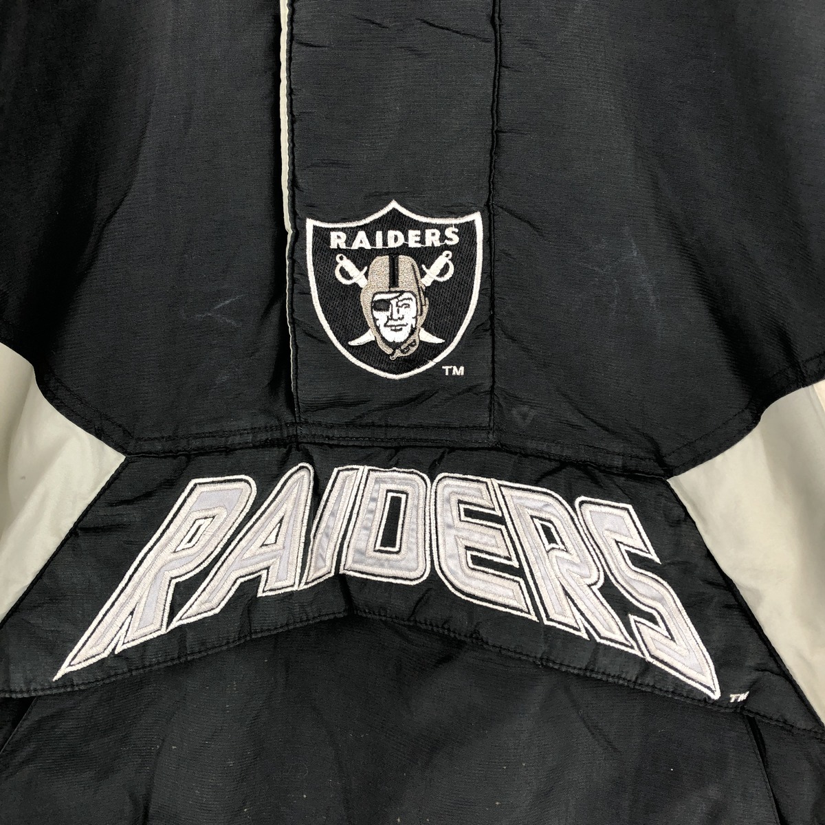 古着 90年代 スターター Starter PRO LINE NFL LAS VEGAS RAIDERS
