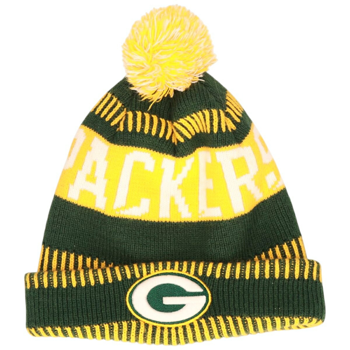 古着 NFL GREEN BAY PACKERS グリーンベイパッカーズ ニット帽