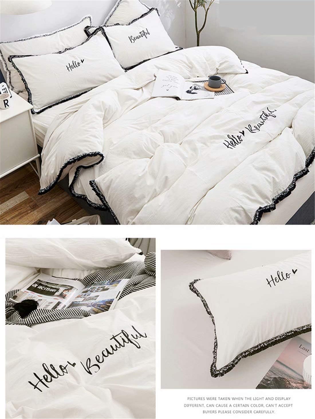 楽天市場】布団カバー 掛け布団カバー 枕カバー 4点セット 綿 ベッド