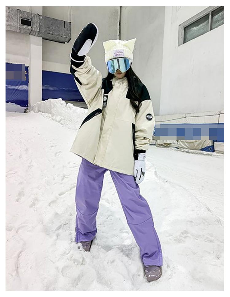 楽天市場】スノーボードウェア スキースーツ 撥水加工 スキーウェア
