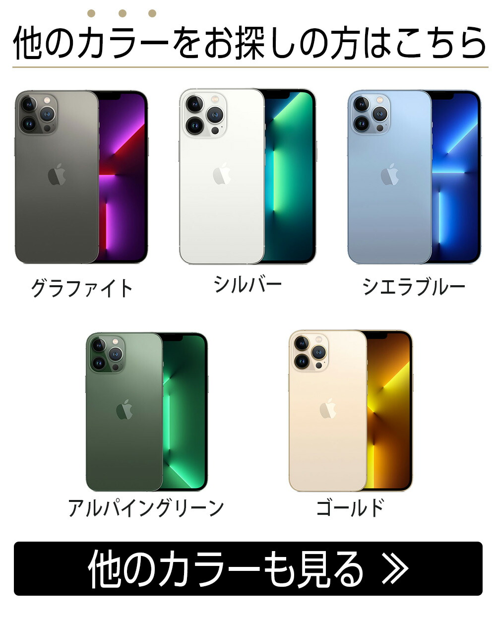 楽天市場】【中古】 iPhone13 Pro Max 1TB アルパイングリーン SIM