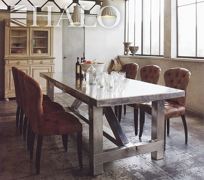 楽天市場】英国スタイル家具 HALO ハロー ボストン ダイニングテーブル