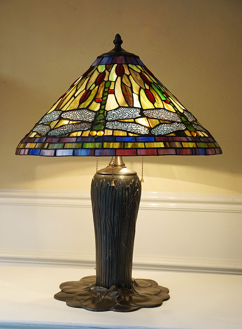 楽天市場】ヴィンテージ ステンドグラスランプ ティファニースタイル