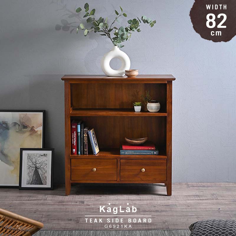 楽天市場】アジアン家具 チーク無垢 サイドボード キャビネット ラック