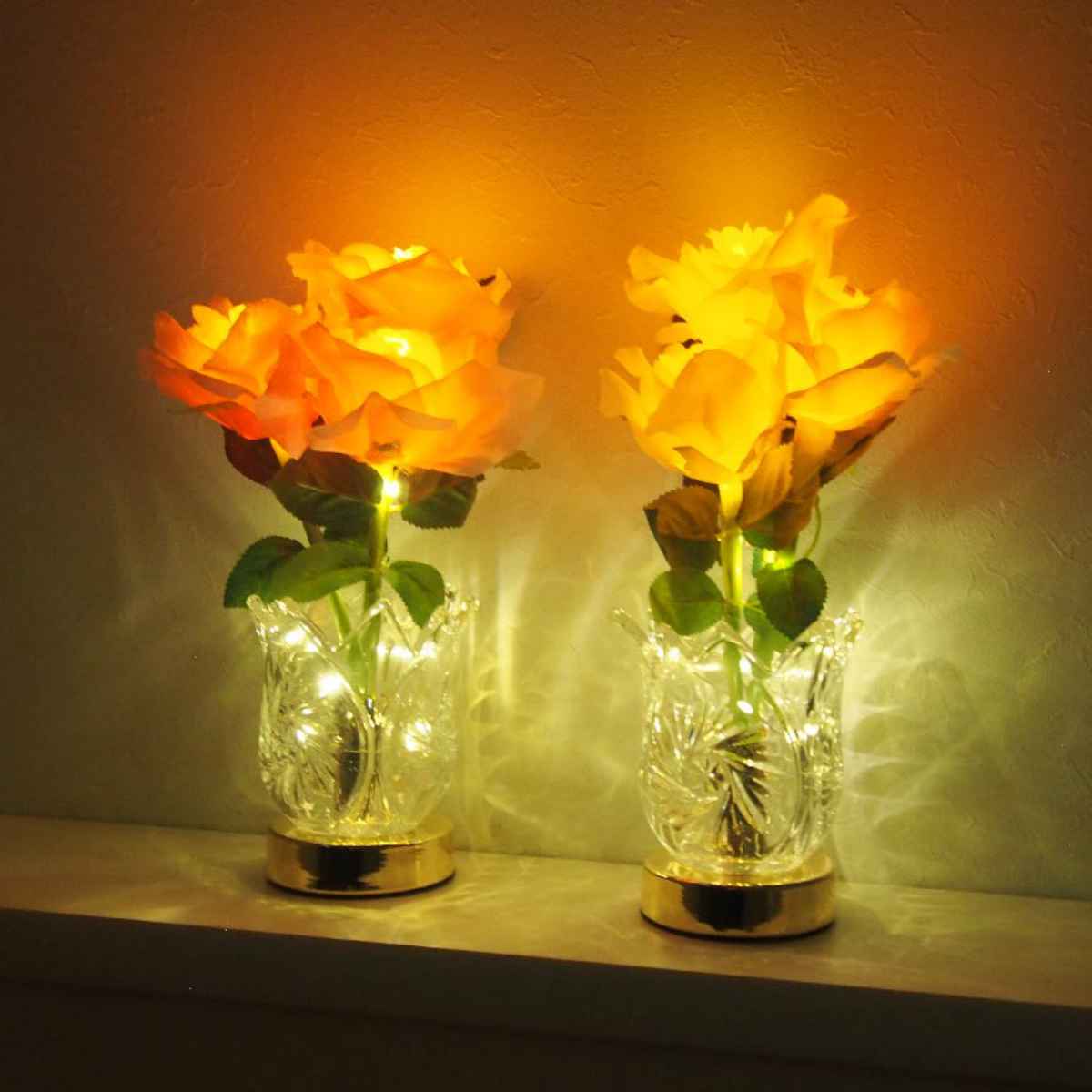 楽天市場】テーブルランプ エレガントライト ROSE 電池式 （ テーブル