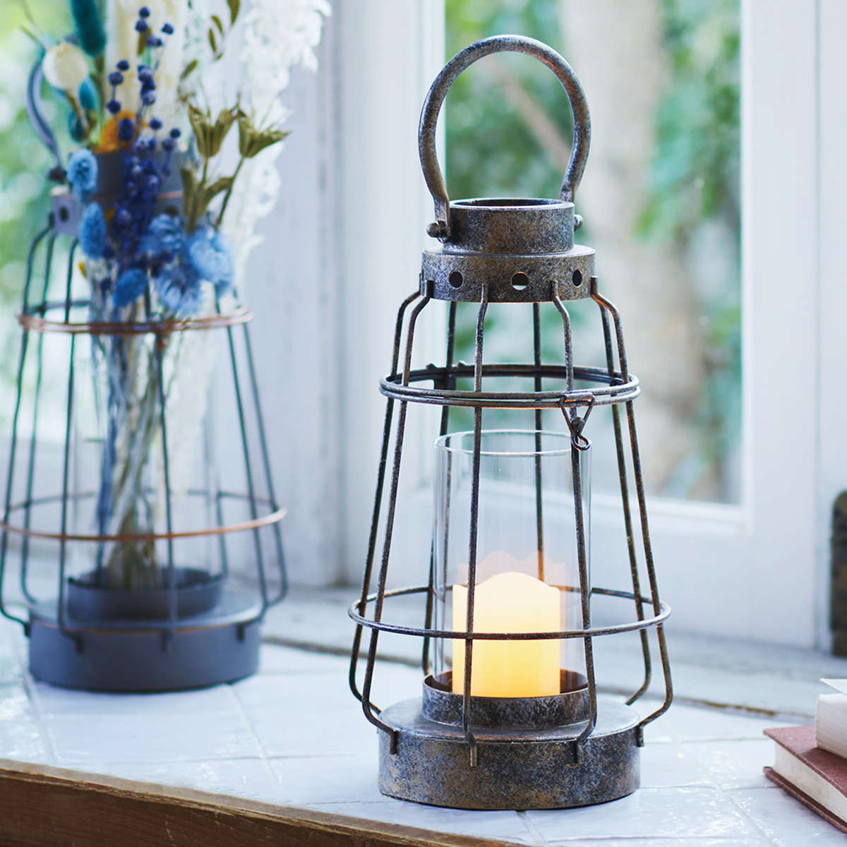 楽天市場】ランタン トゥルムランタン 吊り下げ （ 卓上 置き型