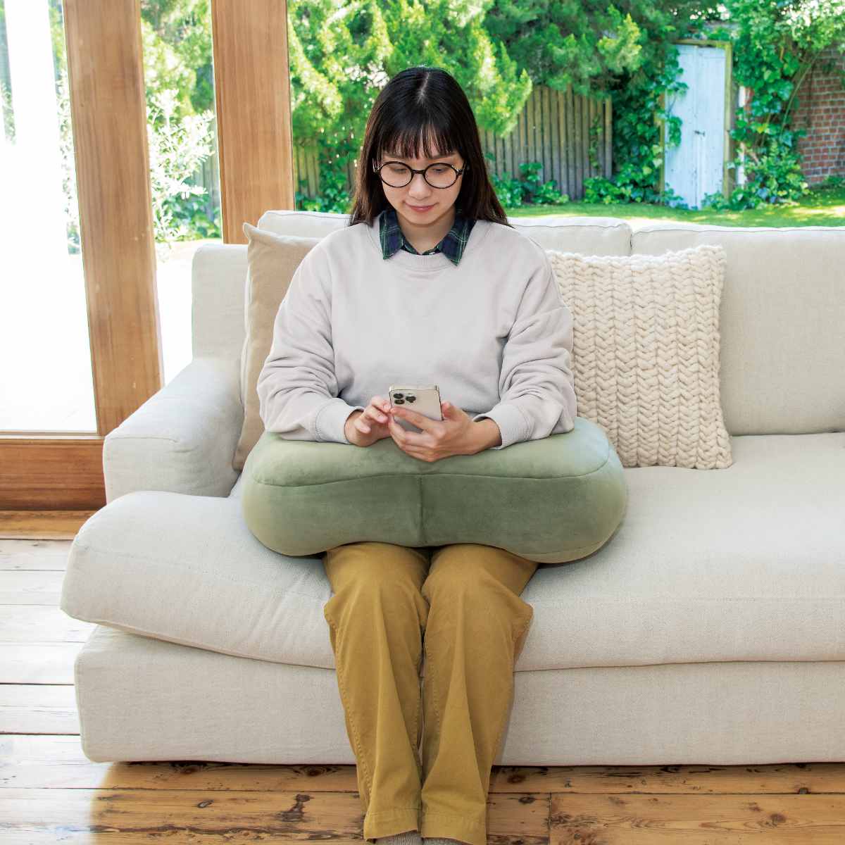 楽天市場】アームレストクッション リラフィット クッション （ 姿勢