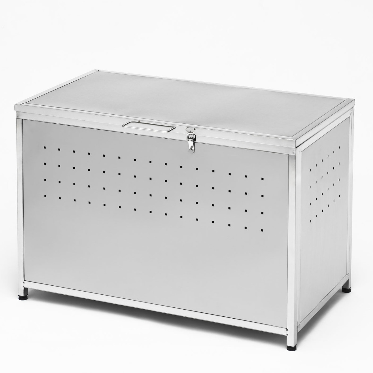 楽天市場】ゴミ収納庫 屋外用 200L ステンレス保管庫 （ ごみ箱 200