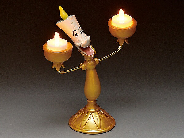 楽天市場】ライト 電気 卓上 美女と野獣 ルミエール ディズニー