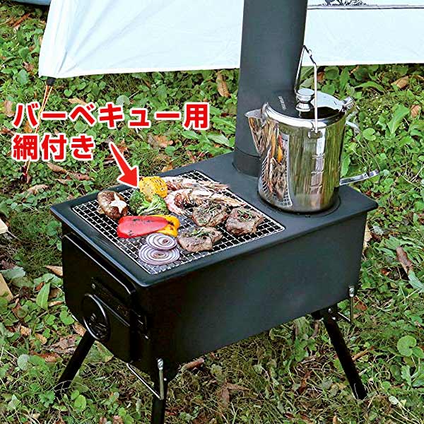 楽天市場】バーベキューグリル KAMADO(かまど) 煙突 角型ストーブ