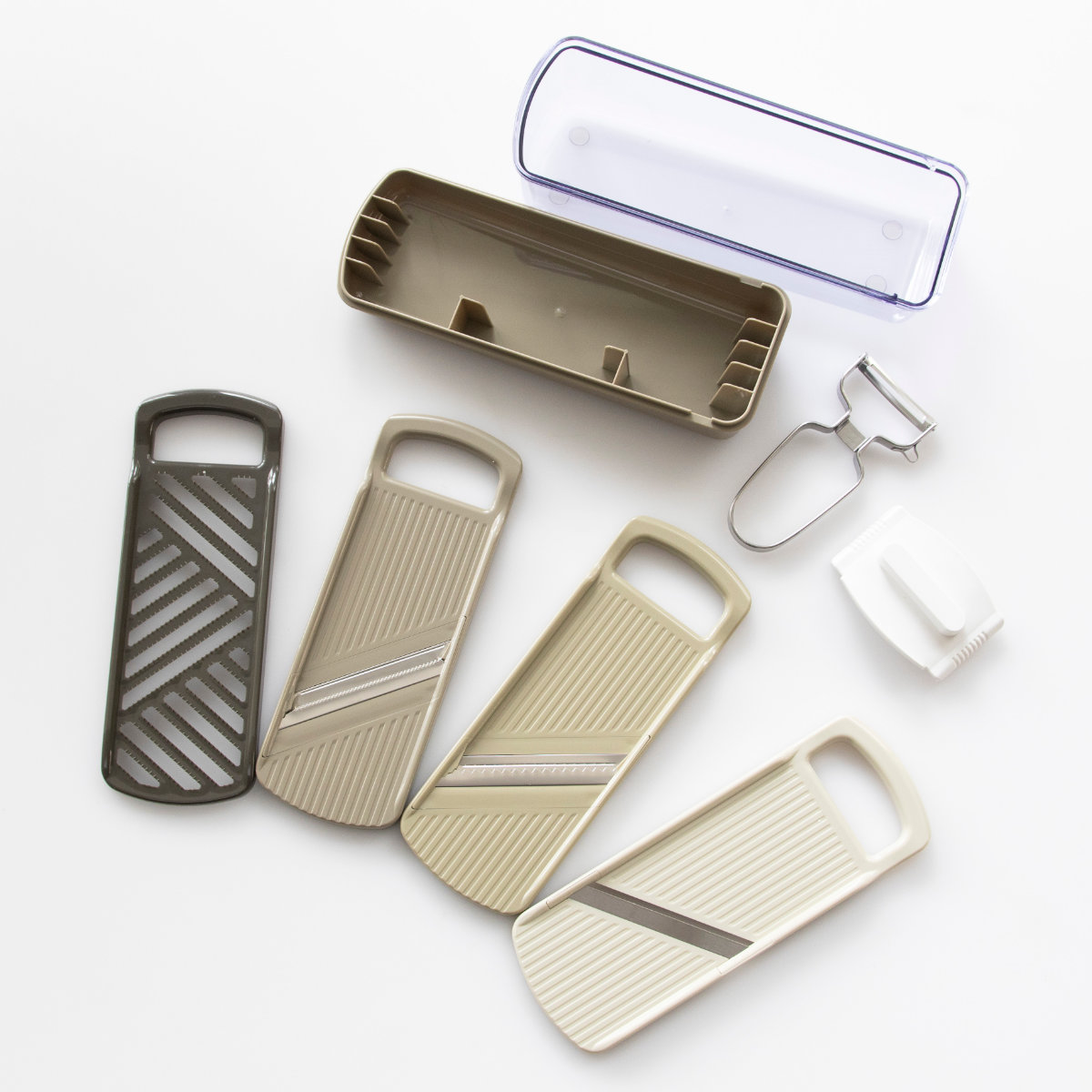 楽天市場】スライサーセット 8点セット モット マルチスライサー＆ST