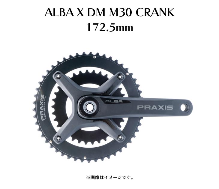 PRAXIS WORKS プラクシスワークス ALBA X DM M30 CRANK 172.5mm アルミ