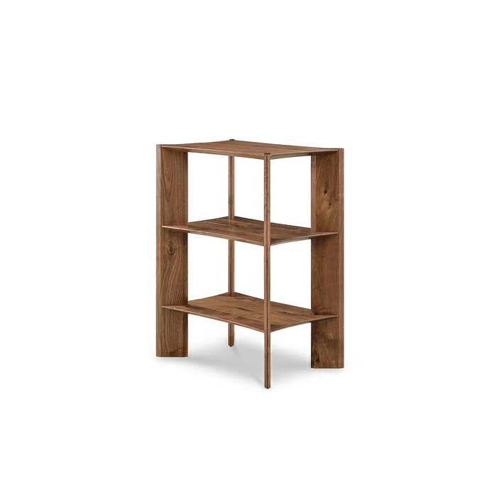 楽天市場】オープン シェルフ 書棚 収納棚 幅70cm 2段 多目的 天然木製