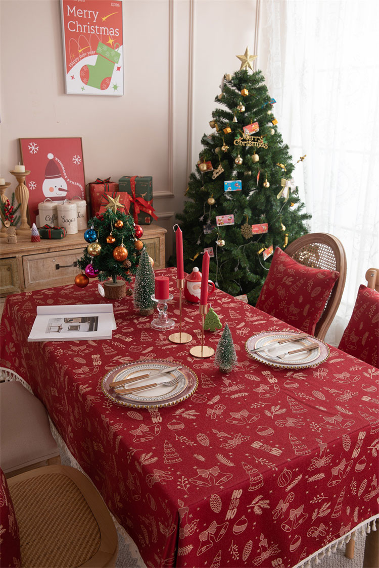 楽天市場】テーブルクロス クリスマス 飾り テーブルマット 5サイズを