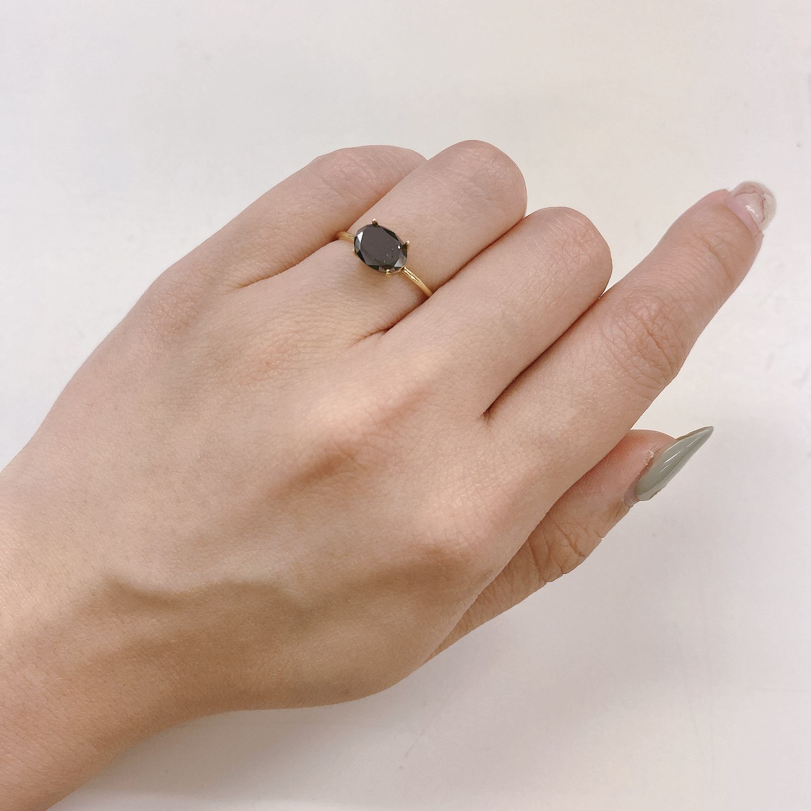 ブラックダイヤモンド(宝石名ダイアモンド) ジンバブエ産 1.25ct 識別