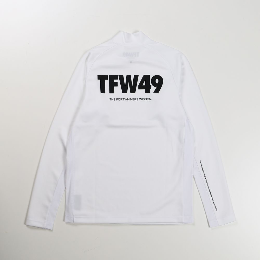 TFW49 - L/S MOCKNECK SIDE MESH T / モックネック サイドメッシュT