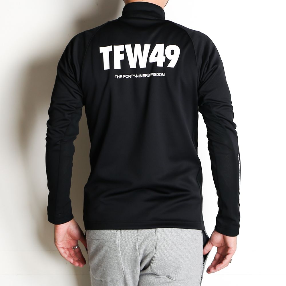 TFW49 - L/S MOCKNECK SIDE MESH T / モックネック サイドメッシュT