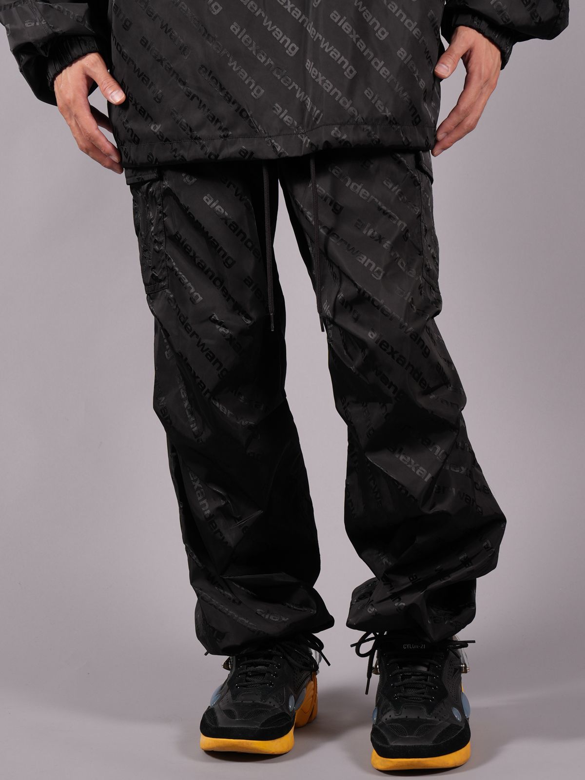 alexander wang - 【ラスト1点】CARGO PANT IN JACQUARD TWILL NYLON