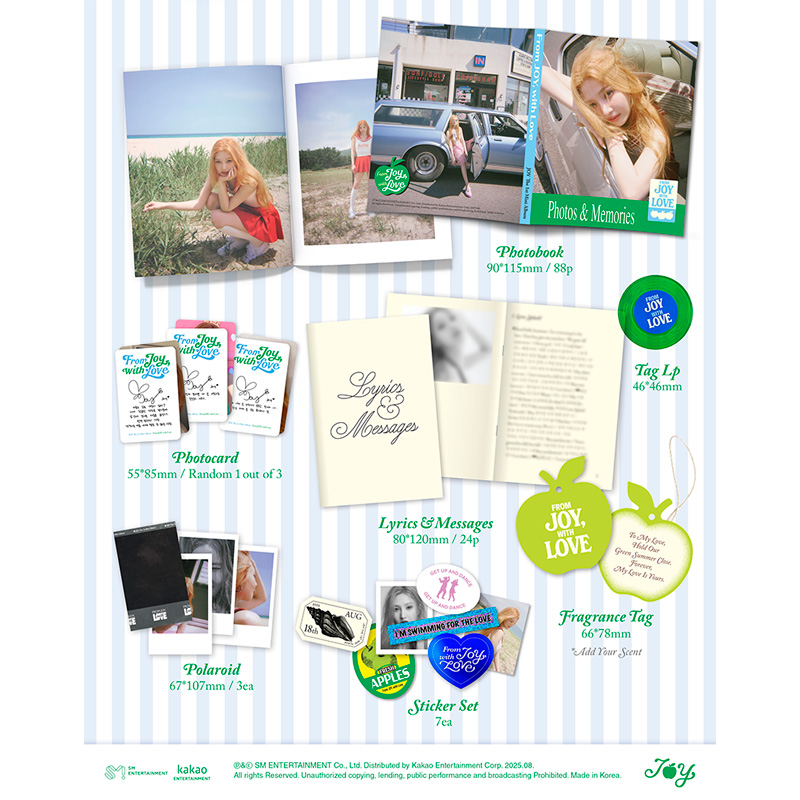 JOY The 1st Mini Album「From JOY, with Love」
