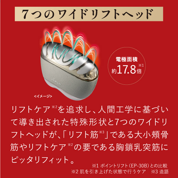 リフトロジー リフトケア特化型美顔器 ゴールド [EMS美顔器 /国内