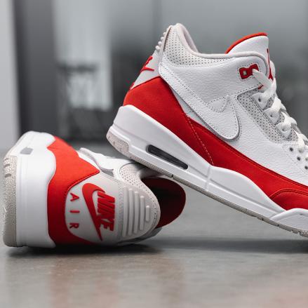 国内3月30日発売予定】ナイキ エアジョーダン3 ティンカー ホワイト