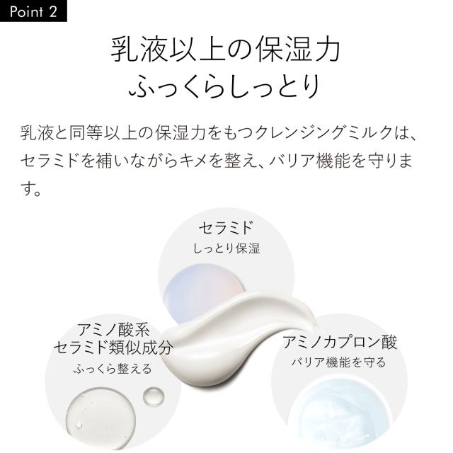 セラミド クレンジングミルク ‐ トリートメントクレンジングミルク