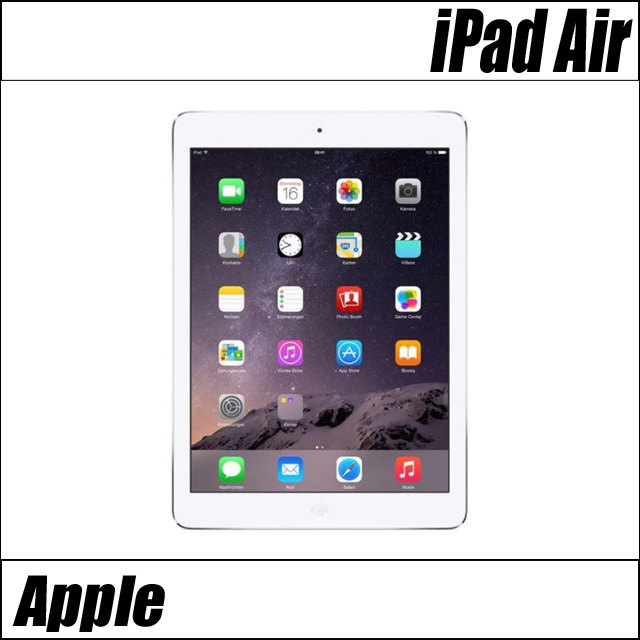 Apple iPad Air Wi-Fi+Cellular A1475(シルバー) 通販 液晶9.7型 中古