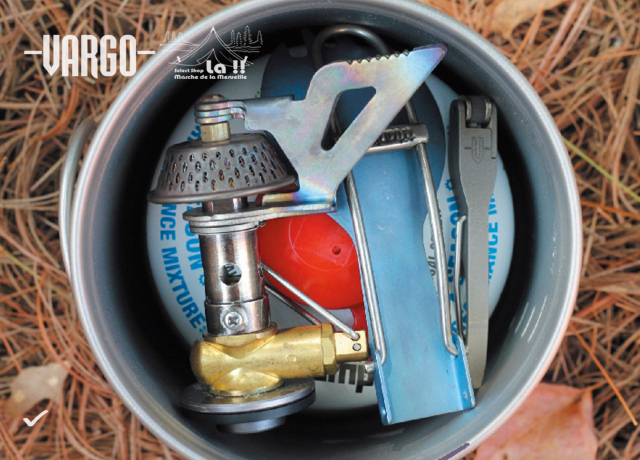 Vargo 】ヴァーゴ Titanium BOT-700 チタニウムボット700ml ULマルチ