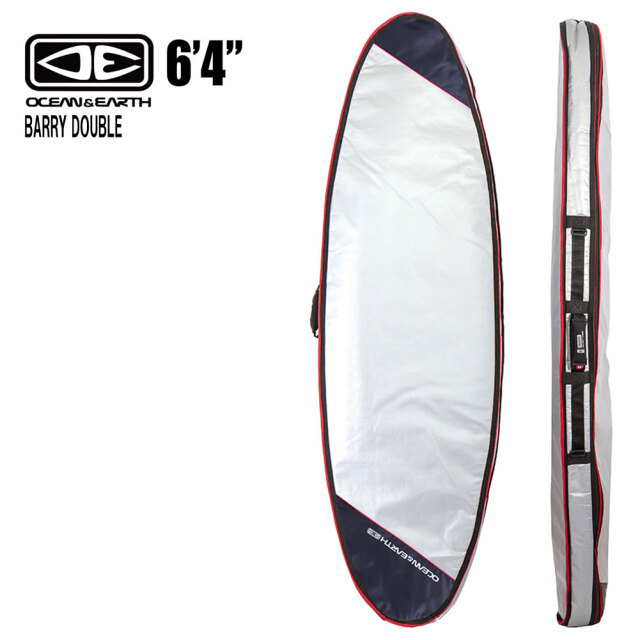 Ocean&Earth O&E BARRY DOUBLE 6'4 Shortboard Board Cover バリー