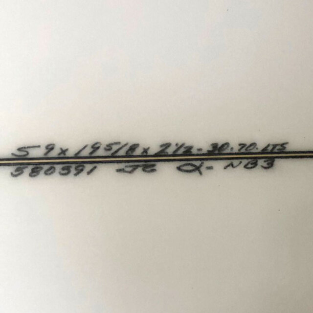 ショートボード アルメリック サーフボード ネックベアード スリー 5'9