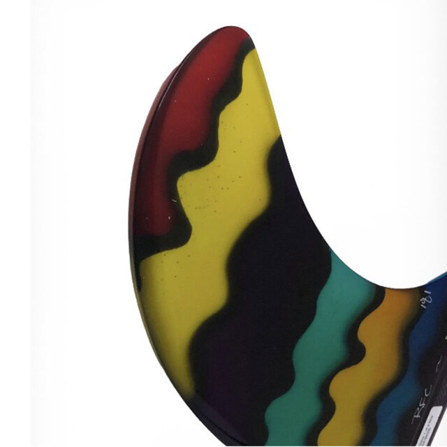 ロングボードフィン 9.75 レインボーフィン ロングボード用フィン