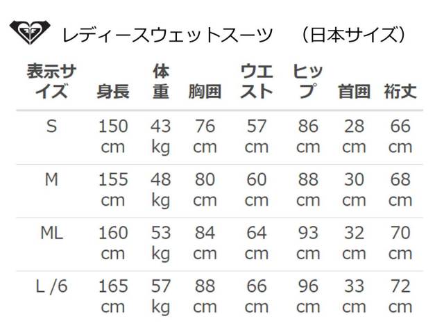 ROXY ロキシー レディース ウェットスーツ フルスーツ バックジップ 3