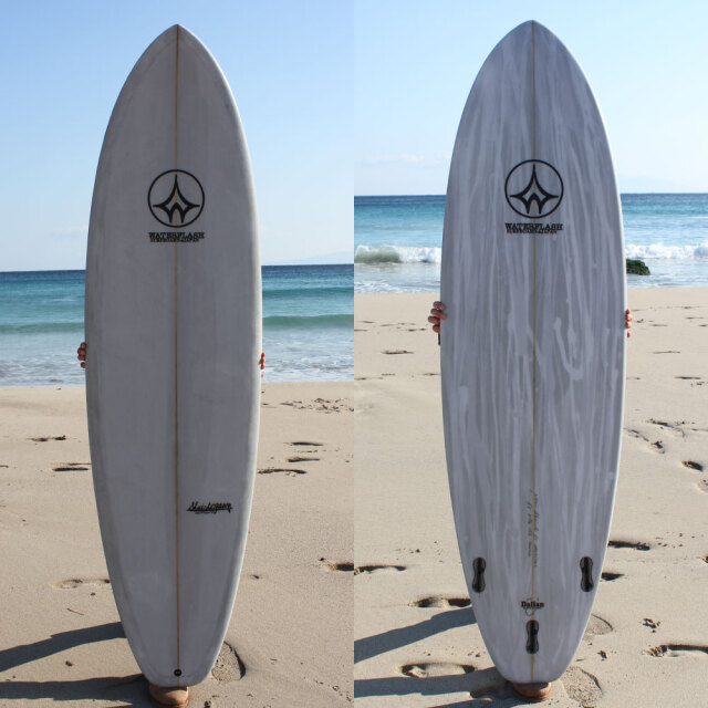 ミッドレングス ファンボード 6'8 ウォーターフラッシュ サーフボード