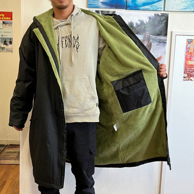 お着替えポンチョ TOOLS マイクロファイバー フルジップアップ