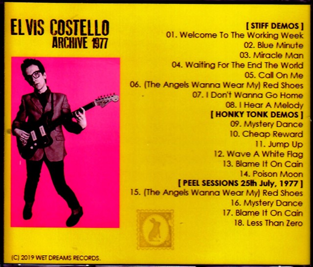 Elvis Costello エルヴィス・コステロ/Demo and Session 1977