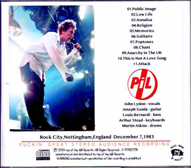 P.I.L. Public Image Limited パブリック・イメージ・リミテッド