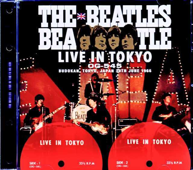Beatles ビートルズ/Tokyo,Japan 6.30.1966 Original Japanese LP OG