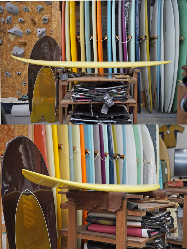 Used * Dick Brewer x Surfboard Hawaii 7'8