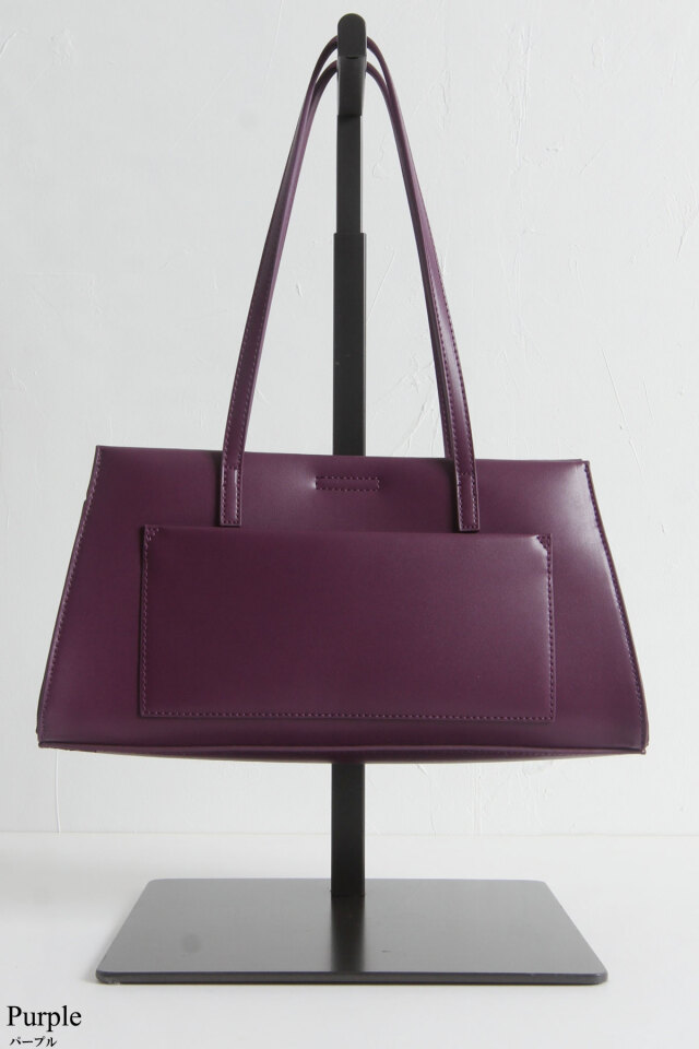 WEB限定】ガラス横長肩入れ手提げトート