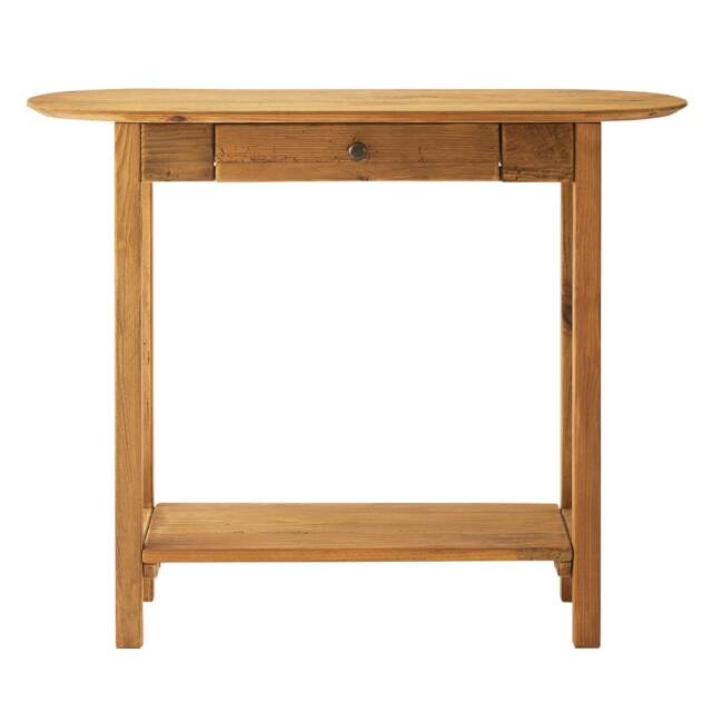 古材で作ったコンソール(サイドテーブル)｜北欧ヴィンテージ家具