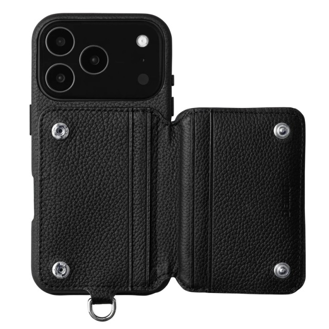 DEMIU デミュウ レザースマートフォンケース POCHE FLAT アイフォン