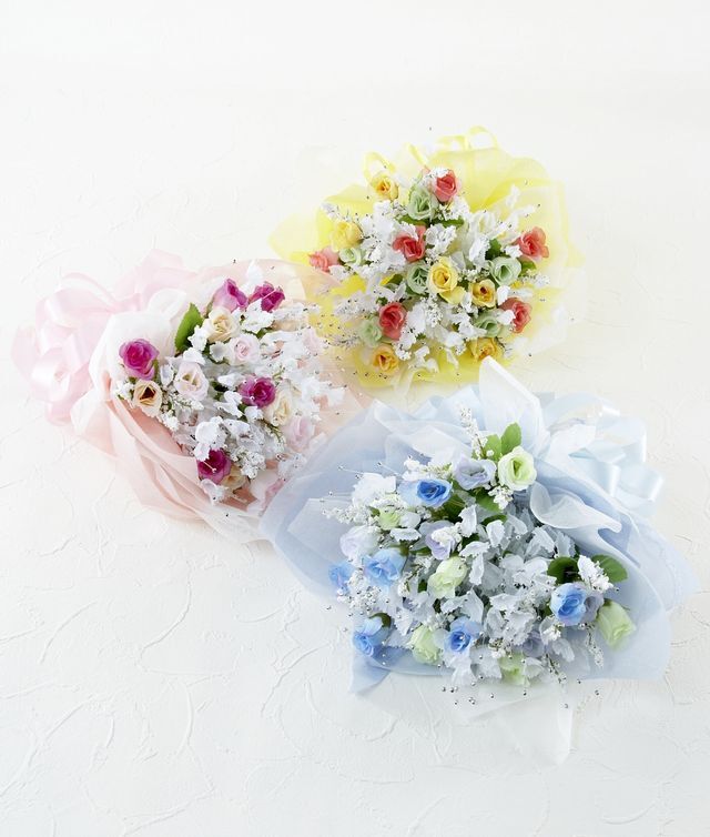 造花・アーティフィシャルフラワー花束】ローズガーデンシリーズ｜ミニ