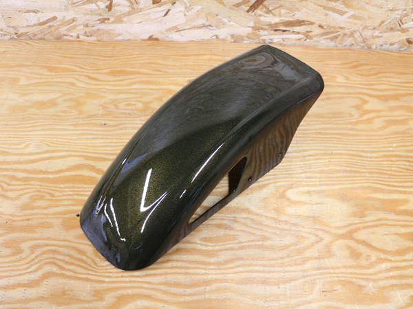 ゼファー400Z2仕様外装キット タイガー（グリーン/イエロー）