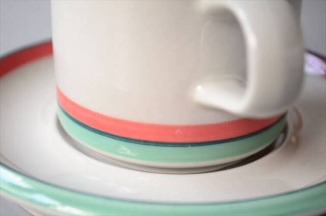 ARABIA アラビア MILJA カップ&ソーサー 6.5cm高 ミリヤ 北欧食器