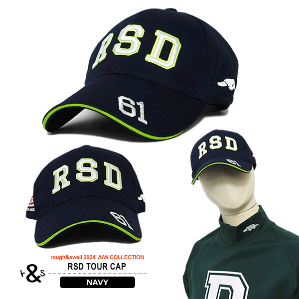 rough&swell［ラフアンドスウェル］RSD TOUR CAP/ツアーキャップ【2024