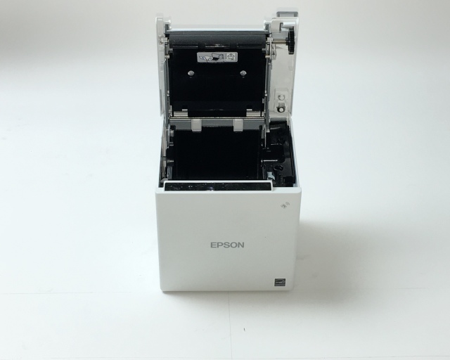 中古】EPSON レシートプリンタ TM-M30(USB・LAN・Bluetooth/80mm)ホワイト