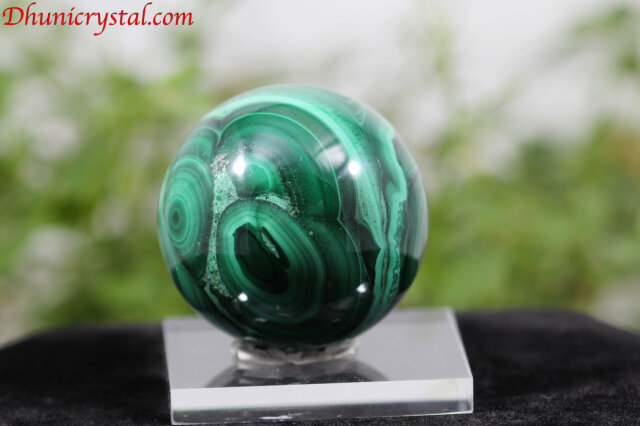 マラカイトの球/スフィア(D840)