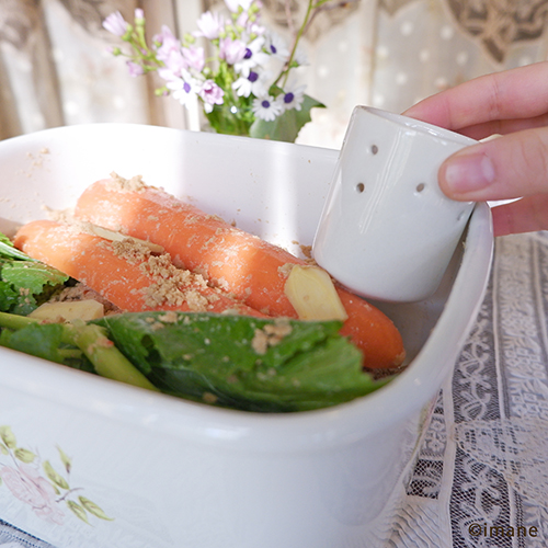 イマン ベジタブルストッカー【イマン、マニーと薔薇の雑貨のアン
